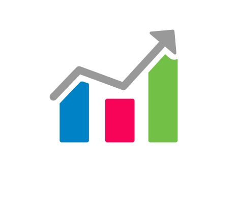 Graph on monitor